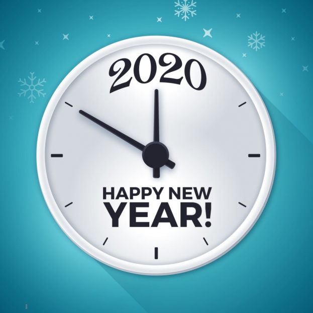 صور تهنئة العام الميلادي 2020 New Year - رمزياتي